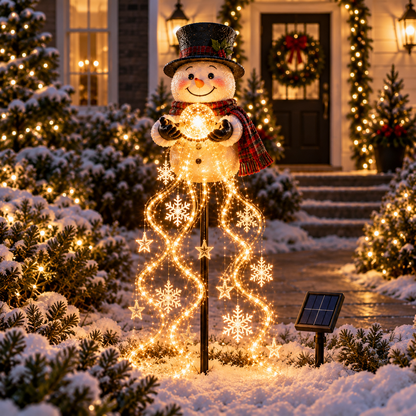 ❄️ Snowman Magic Fountain