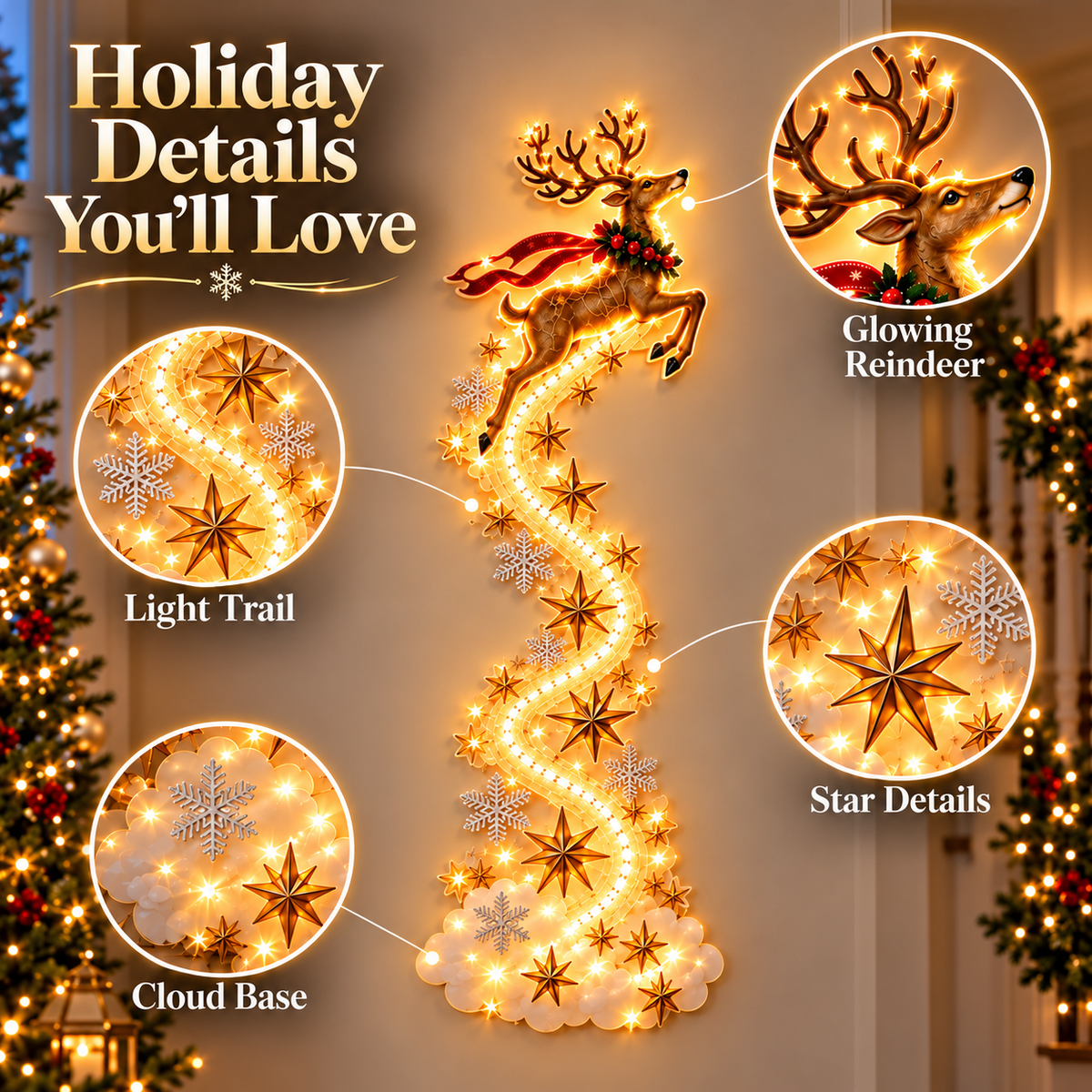 ✨Christmas Magic Trail Wall Light