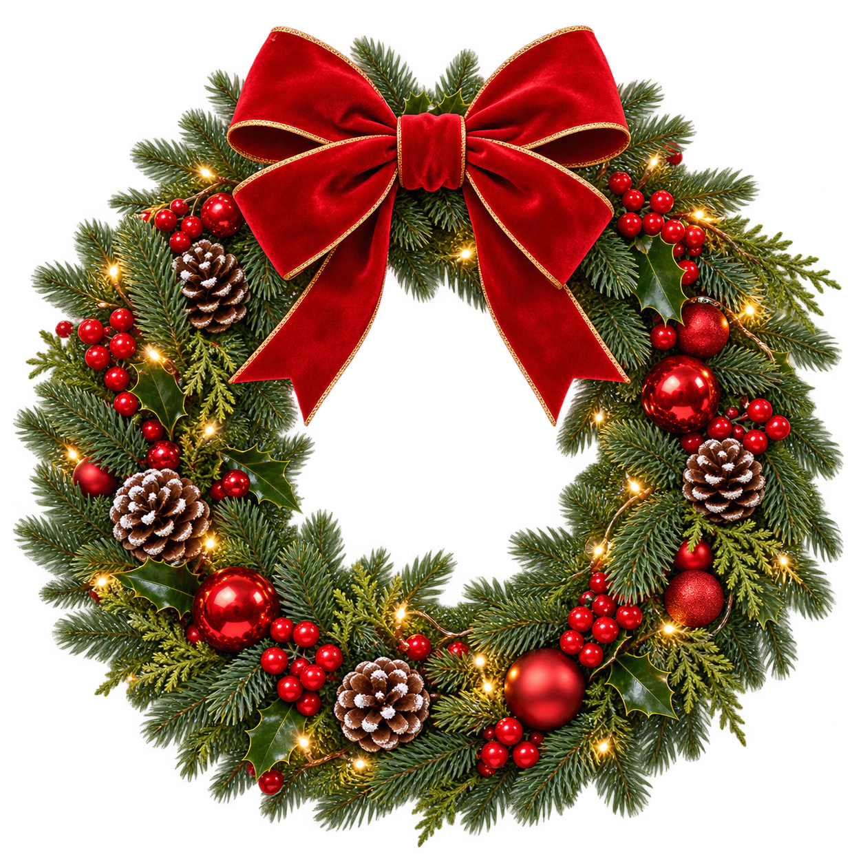 Stockings and Wreaths