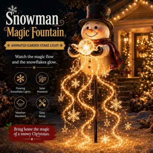 ❄️ Snowman Magic Fountain