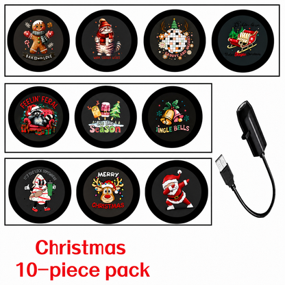 Plug-&-Play HD Christmas Projector